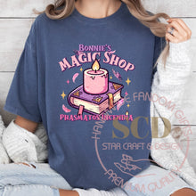 Load image into Gallery viewer, Bonnie's Magic Shop, Phasmatos Incendia T-shirt