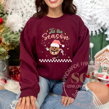 Load image into Gallery viewer, Its The Season, Christmas Sweatshirt ,Damon Salvatore Pancake, Christmas Pancake Sweatshirt