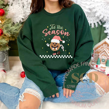 Load image into Gallery viewer, Its The Season, Christmas Sweatshirt ,Damon Salvatore Pancake, Christmas Pancake Sweatshirt