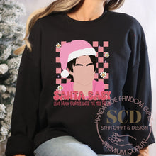 Load image into Gallery viewer, Leave Damon Salvatore Under The Tree For Me,Christmas Sweatshirt, Santa BaBy Sweater