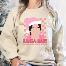 Load image into Gallery viewer, Leave Damon Salvatore Under The Tree For Me,Christmas Sweatshirt, Santa BaBy Sweater