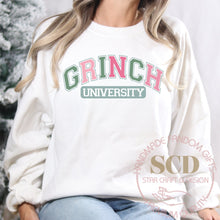 Load image into Gallery viewer, Christmas University Sweatshirt, Grinchmas Sweatshirt