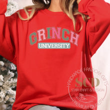 Load image into Gallery viewer, Christmas University Sweatshirt, Grinchmas Sweatshirt