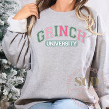Load image into Gallery viewer, Christmas University Sweatshirt, Grinchmas Sweatshirt