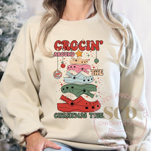 Load image into Gallery viewer, Crocin Around The Christmas Sweater, Crocin Christmas Sweatshirt
