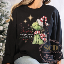Load image into Gallery viewer, Christmas Perhaps Means A Little Bit MORE Crewneck Sweater, Family Christmas Sweatshirt