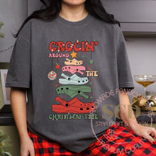 Load image into Gallery viewer, Crocin Around The Christmas Tree T-shirt, Crocin Christmas Shirt