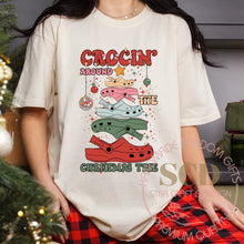 Load image into Gallery viewer, Crocin Around The Christmas Tree T-shirt, Crocin Christmas Shirt