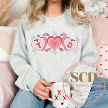 Load image into Gallery viewer, TVD Valentine Sweatshirt, The Vampire diaries