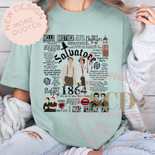 Load image into Gallery viewer, New Design And More Quotes T-shirt, Brothers Quotes ,Brothers T-shirt, TVD Quotes
