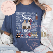 Load image into Gallery viewer, New Design And More Quotes T-shirt, Brothers Quotes ,Brothers T-shirt, TVD Quotes