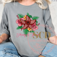 Load image into Gallery viewer, Tropical Demo Dog T-shirt