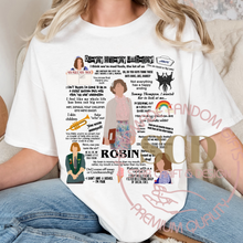 Load image into Gallery viewer, Robin Famous Quotes T-shirt, I don't Have A License I'm Poor