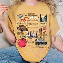 Load image into Gallery viewer, Vampire Romance Quotes T-Shirt, Vampires Wolves Romance Tee