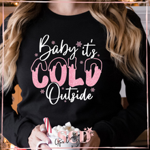Load image into Gallery viewer, Baby It’s Cold Outside Christmas Sweatshirt