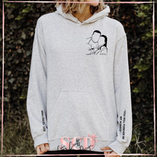 Load image into Gallery viewer, Hoodie Custom portrait from photo