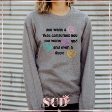 Load image into Gallery viewer, TVD Valentines Sweatshirt