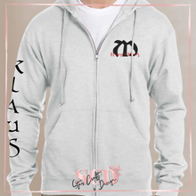 Load image into Gallery viewer, Always and Forever Klaus Full Zip Up Hoodie