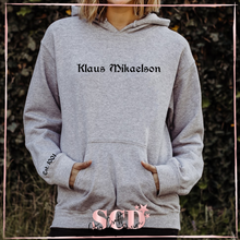 Load image into Gallery viewer, This Family make's me want to murder people, Klaus Hoodie