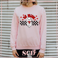 Load image into Gallery viewer, Be Mine Ghost Valentines Day Sweatshirt