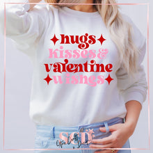 Load image into Gallery viewer, Hugs Kisses and Valentine Wishes Sweatshirt