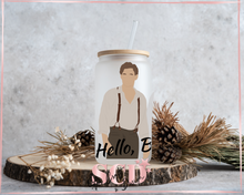 Load image into Gallery viewer, Hello Brother Frosted Glass can