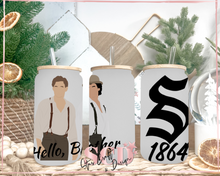 Load image into Gallery viewer, Hello Brother Frosted Glass can