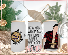 Load image into Gallery viewer, Bon Bon Appétit Frosted Can Glass Tumbler