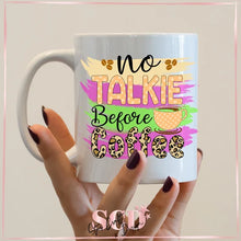 Load image into Gallery viewer, Coffee Before Talkie 15oz Coffee Mug , Funny Coffee Mug.