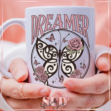 Load image into Gallery viewer, Butterfly 15oz Coffee Mug | Dreamer Coffee Mug | Gift for Her