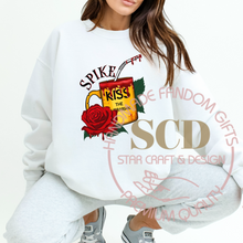 Load image into Gallery viewer, Kiss The Librarian Sweatshirt ,Spike Sweatshirt
