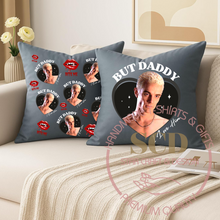 Load image into Gallery viewer, Throw Pillow Covers But Daddy I love Him, Spike ,Buffy the Vampire Slayer
