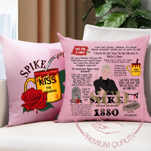 Load image into Gallery viewer, Throw Pillow Covers Spike Famous Quotes, Buffy the Vampire Slayer
