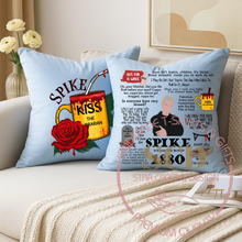 Load image into Gallery viewer, Throw Pillow Covers Spike Famous Quotes, Buffy the Vampire Slayer
