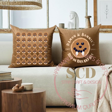 Load image into Gallery viewer, Throw Pillow Covers Damon and Bonnie&#39;s Bed In Breakfast, TVD Pancake Pillow Cover
