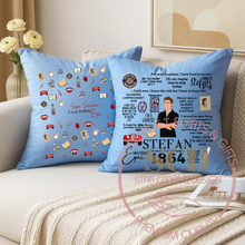 Load image into Gallery viewer, Throw Pillow Covers Stefan Quotes, I was Feeling Epic, TVD Quotes Pillow
