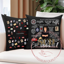 Load image into Gallery viewer, Throw Pillow Covers Stefan Quotes, I was Feeling Epic, TVD Quotes Pillow
