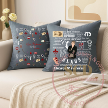 Load image into Gallery viewer, Throw Pillow Covers Klaus Quotes, The Originals, Always and Forever Pillow Cover
