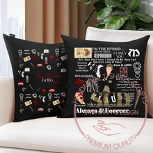 Load image into Gallery viewer, Throw Pillow Covers Klaus Quotes, The Originals, Always and Forever Pillow Cover
