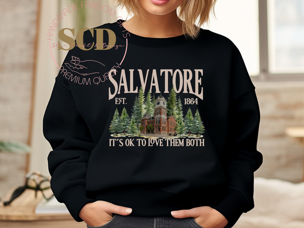 Salvatore , It's Ok To Love Them Both 1864, sweatshirt