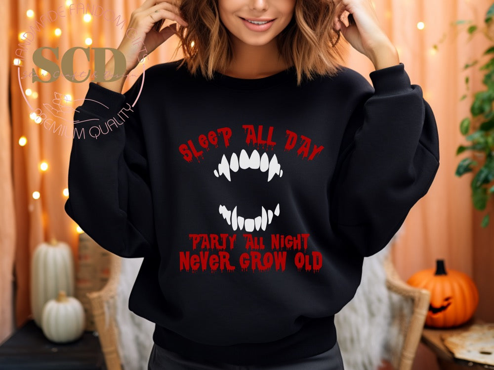 Sleep All Day Party All Night, Never Grow Old