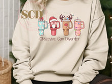 Load image into Gallery viewer, Obsessive Cup Disorder Christmas Sweatshirt
