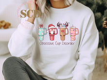 Load image into Gallery viewer, Obsessive Cup Disorder Christmas Sweatshirt
