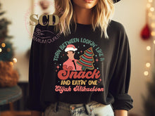 Load image into Gallery viewer, Torn Between Looking Like A Snacks And Eating One, Elijah Mikaelson Christmas Sweatshirt
