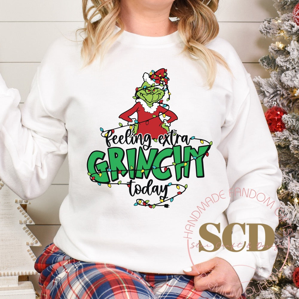 Feeling Extra Today,Christmas Sweatshirt, Ugly Sweatshirt