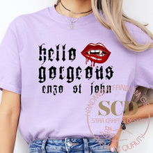 Load image into Gallery viewer, TVD T-shirt , Enzo and Bonnie  tee
