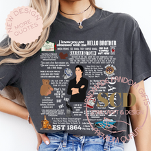 Load image into Gallery viewer, Damon New T-shirt Design And More Quotes , Damon T-shirt, TVD Quotes
