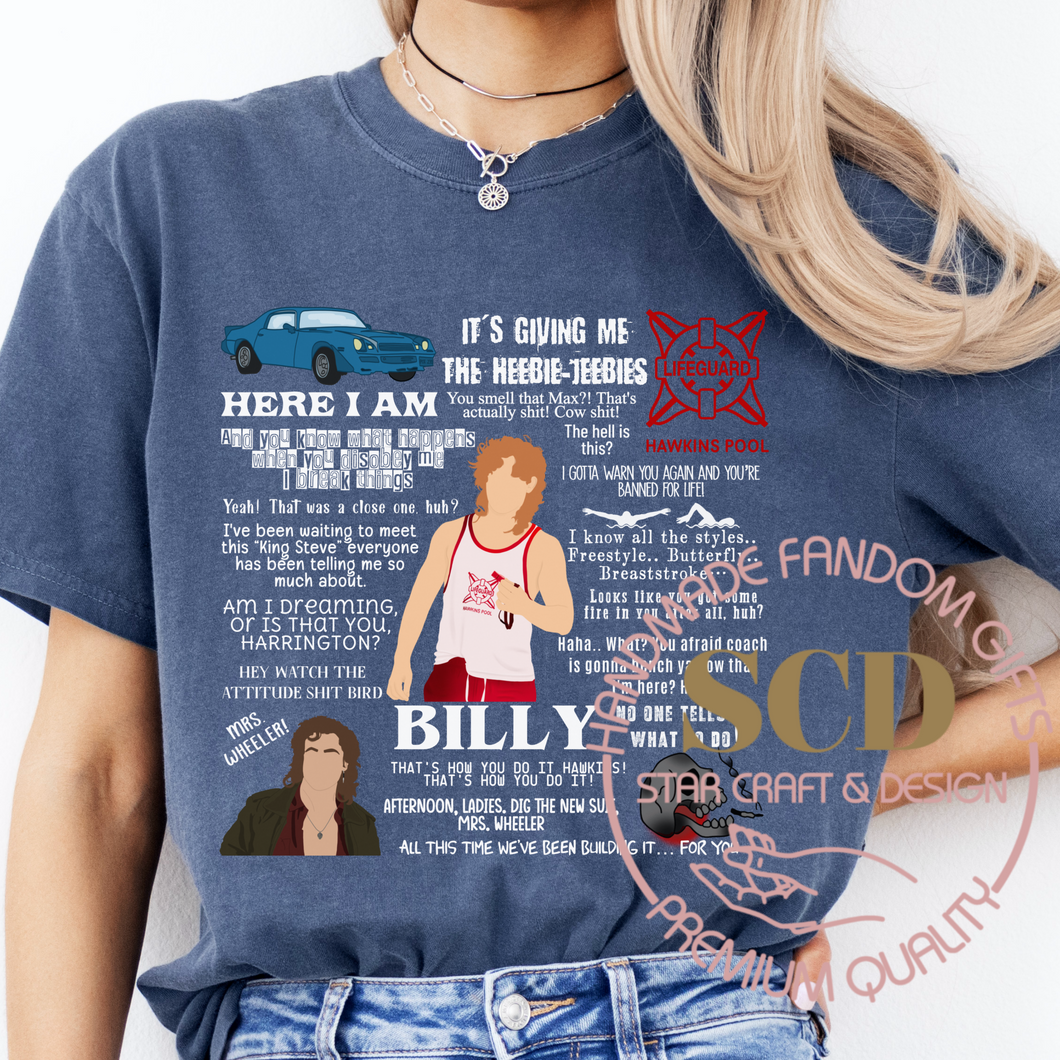 Famous Billy Quotes T-shirt