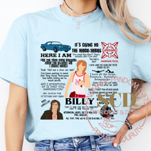 Load image into Gallery viewer, Famous Billy Quotes T-shirt
