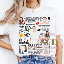 Load image into Gallery viewer, Famous 11 Quotes T-shirt
